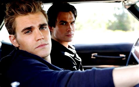 Damon And Stefan Salvatore Wallpaper Damonandstefan Vampire Diaries