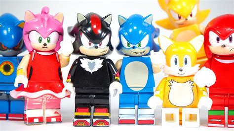 Sonic The Hedgehog Minifig Lego