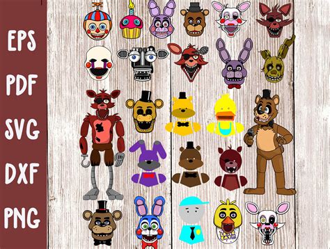 Foxy Five Nights At Freddys Svg