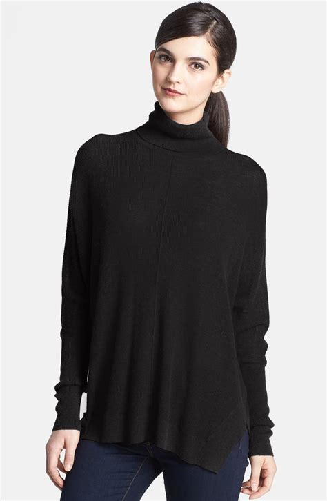 Trouvé Turtleneck Drape Sweater Nordstrom