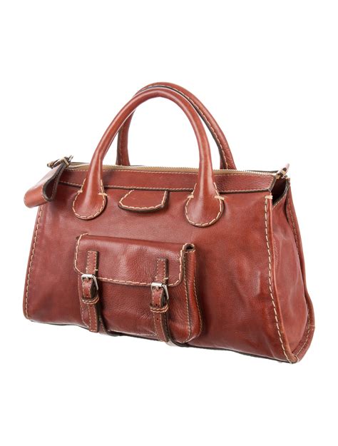 Chloé Leather Edith Bag Handbags Chl59185 The Realreal
