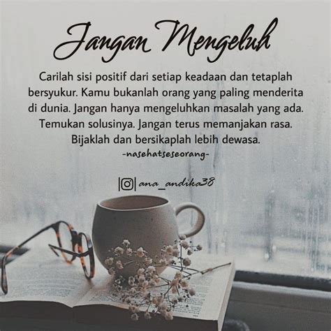 Kata kata sabar adalah bacaan yang paling pas untuk kamu baca ketika sedang menghadapi cobaan hidup, apapun itu bentuknya. 40 Kata-kata kecewa bijak kehidupan, luapan kekesalan hati