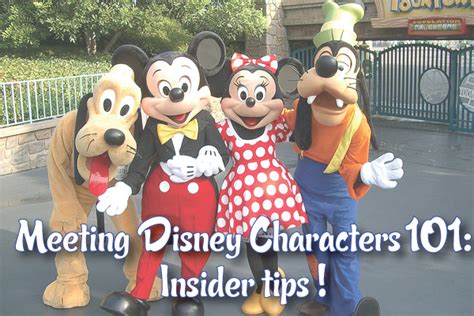 Your Guide To Interacting With The Disney Characters In The Parks