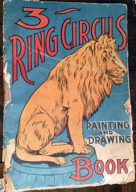 Antique Circus Childrens Books Activities By Anitascuriosityshop
