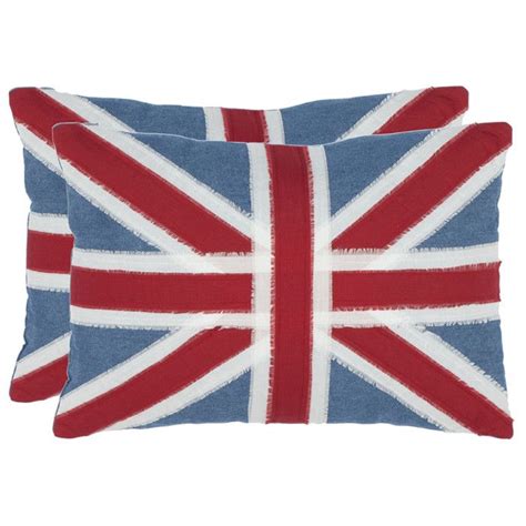 Management lessons from jack donaghy of 30 rock: Union Jack Pillow in Red (Set of 2) | Decorative pillow sets, Red decorative pillows, Red accent ...