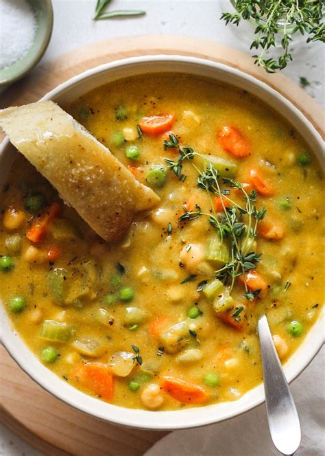 One Pot Creamy Vegetable Soup Its All Good Vegan Recipe Creamy