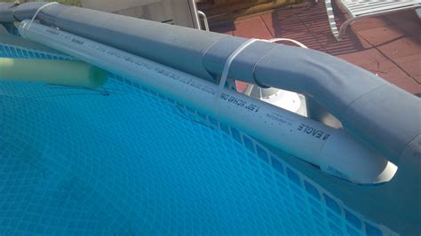 The pool was the largest size the sold at that time in stores. How to cool your pool in those hot summer months!: DIY Pool Fountain