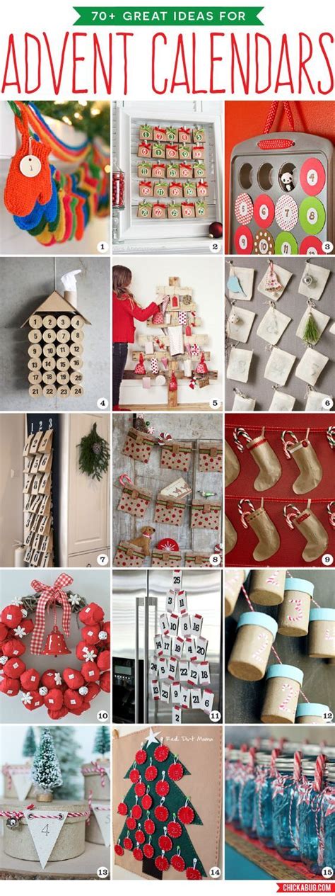 70 Great Ideas For Diy Advent Calendars More Christmas Countdown