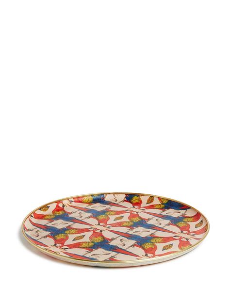 Les Ottomans Patch Nyv Circular Tray In Nude ModeSens