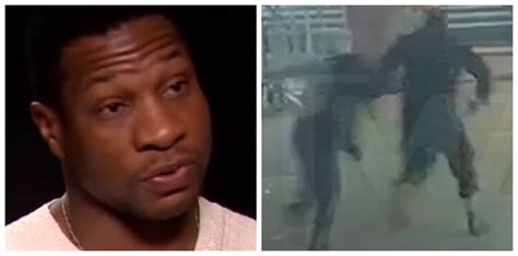 Jonathan Majors Case Shocking Video Shows Accuser Chasing Him Down The