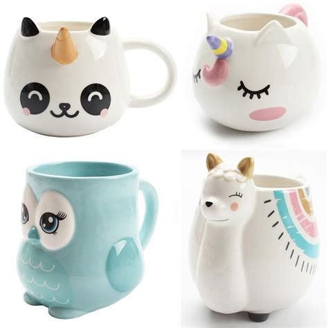 Cute Animal Ceramic Mug In 2021 Mugs Animal Mugs Ts In A Mug