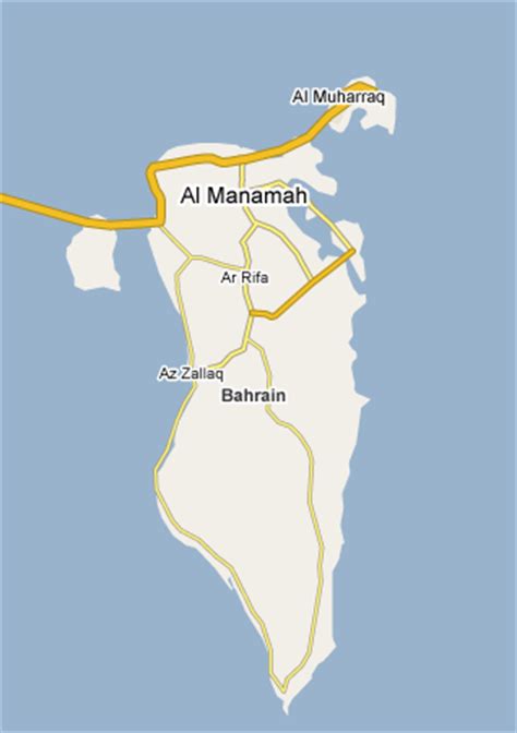 Ampliar el mapa del bahrein. Bahréin, Información de Viaje