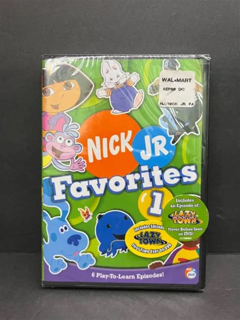 Nick Jr Favorites Vol Dvd Brand New Sealed Picclick