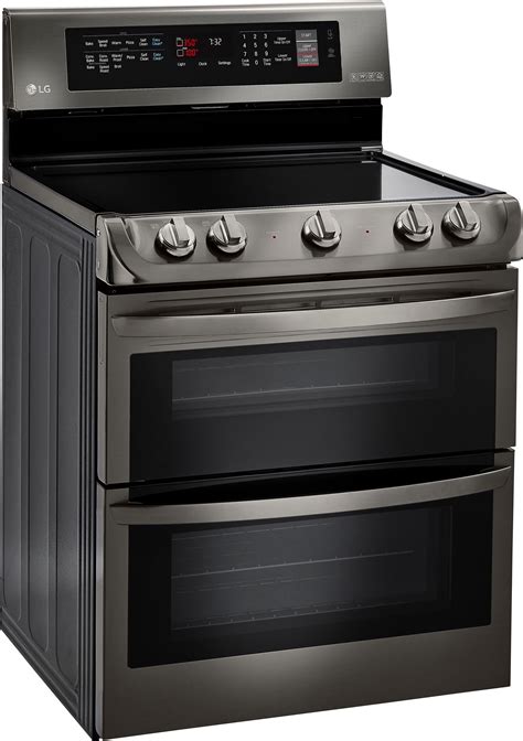 Self Cleaning Double Oven Electric Range Pixmob