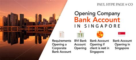 Opening A Singapore Corporate Bank Account Banking In Singapore
