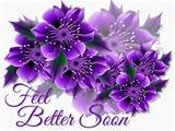 Beautiful all numbers rotate, color change, jump animation images. "Feel Better Soon!" | Purple flowers, Flower photos, All ...