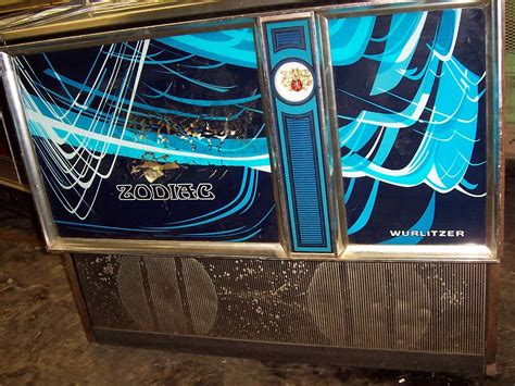 1971 Wurlitzer 3500 Zodiac Jukebox Sn 763125 Album