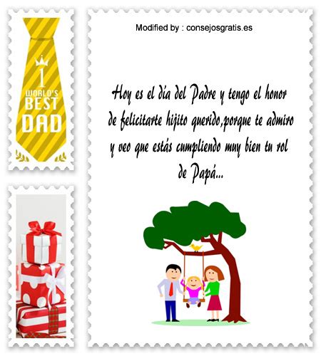 Entonces una sonrisa quedará tatuada en mi. Mensajes Por El Dìa del Padre | Pensamientos Por El Dìa ...