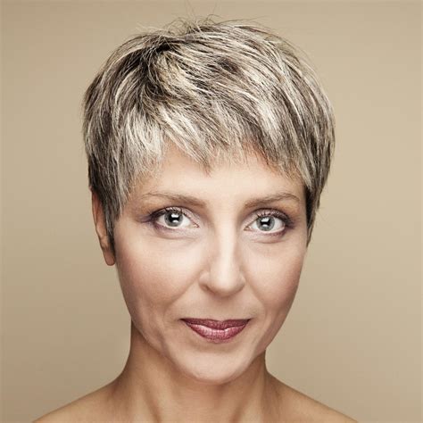 Try a texturizing spray like sally hershberger 24k supreme stylist voluminous dry shampoo, $32. Very Short Hairstyles for Women Over 50 That'll Amp Up ...