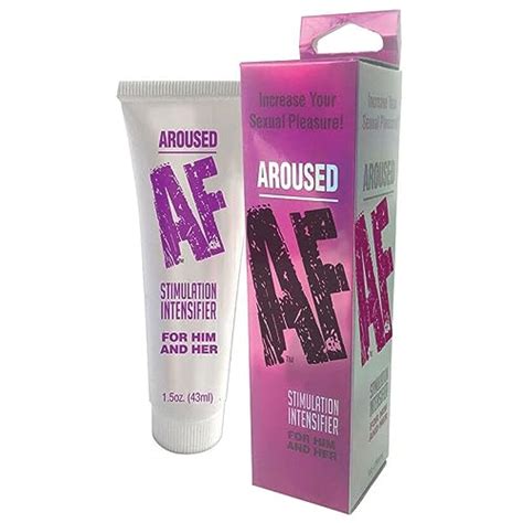 Plotz Aroused Af Stimulation Intensifier For Him And Her Cream 1 5 Oz Wantitall