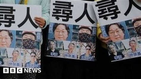 Rally In Protest At Disappearance Of Hong Kong Booksellers BBC News