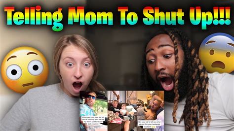 Shut Up Mom Dads Reaction Youtube
