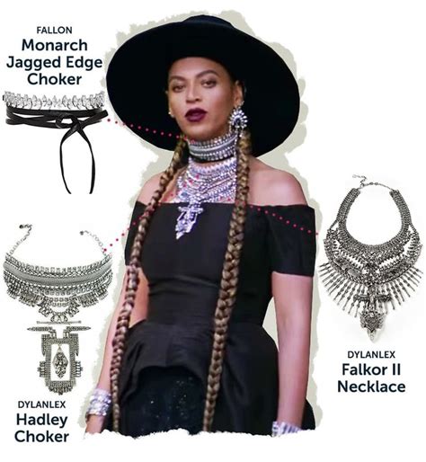 shop each of beyonce s formation necklaces here beyonce halloween costume beyonce outfits