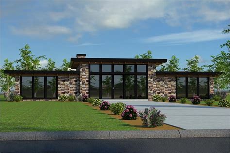 Modern Home Plan 2 Bedrms 2 Baths 1730 Sq Ft 149 1873