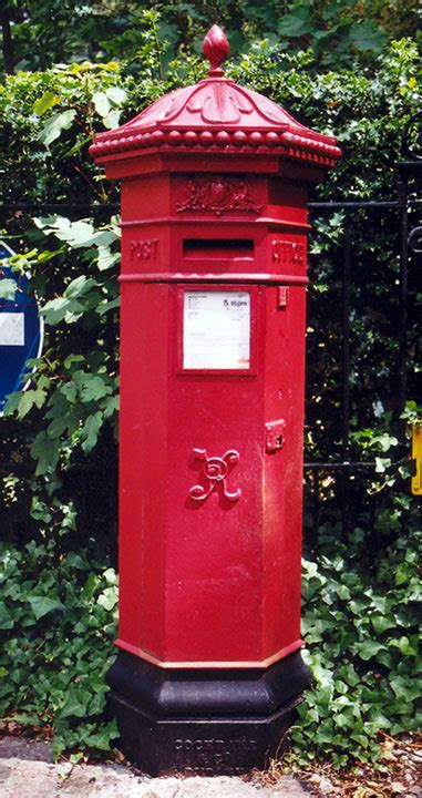 Victorian Pillar Boxes In Oxford