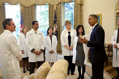 Use these tools to help you find a network doctor, dentist, or health care facility such as a hospital or urgent care clinic. File:Obama meets doctors.jpg - Wikimedia Commons