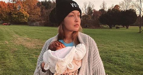 Gigi Hadid Unveiled Her 7 Month Baby Bump For First Time