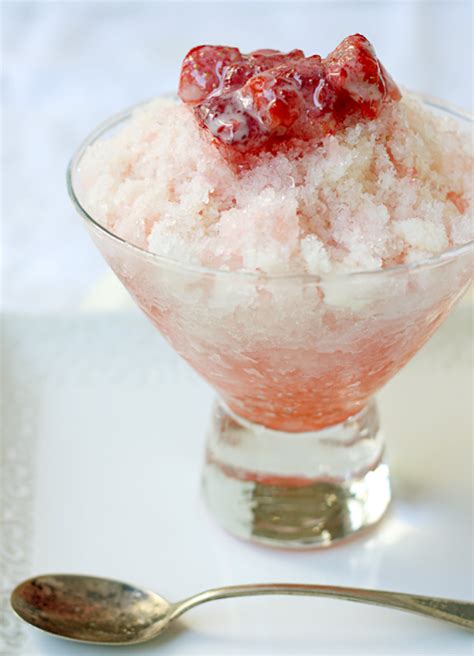 Ichigo Condensed Milk Kakigori—strawberry Condensed Milk Japanese Shaved Ice — La Fuji Mama