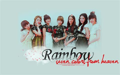 Rainbow Wallpaper Rainbow Korean Band Photo 25406714 Fanpop