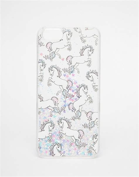 Skinnydip Iphone 5 Unicorn Liquid Glitter Case 45 Unicorn Ts That