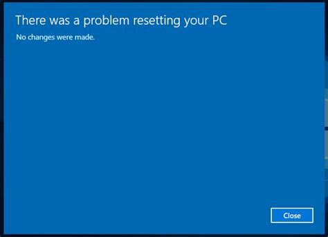 When the computer starts up or simply out of blue when using windows 10. PC reset won't work: Here's how you can fix this issue