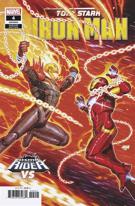 Tony Stark Iron Man Vol 1 4 B Punisher Comics