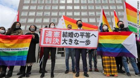 JT IRREGULARS Japanese Court Rules Same Sex Marriage Ban Unconstitutional