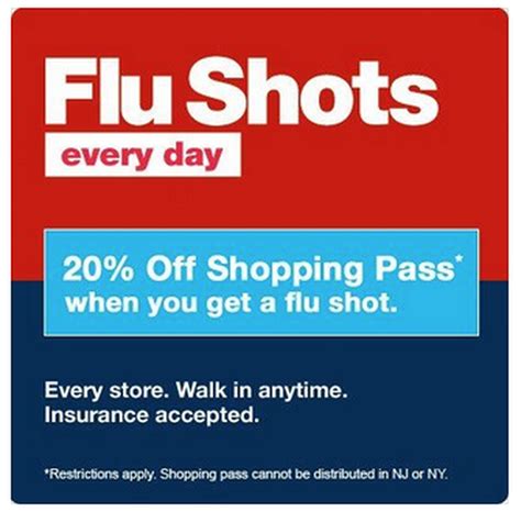 Cvs Get A 20 Off Shopping Pass When You Get A Flu Shot