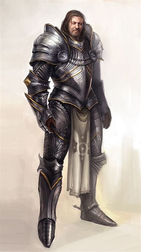 Grey Knight Han Kim Fantasy Character Design Knight Fantasy Armor