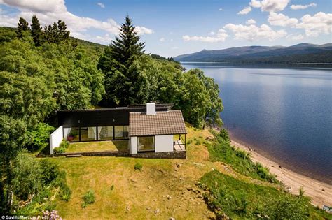 Pitlochry Bungalow With Two Private Beaches On Scottish Loch Up For