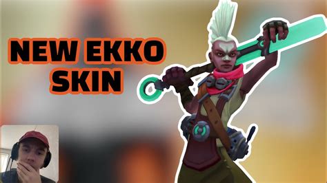 Firelight Ekko Skin Spotlight Reaction League Of Legends Youtube