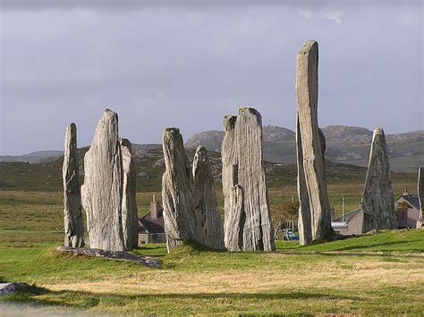 Callanish Stone Circle Isle Of Lewis Outer Hebrides Scotland