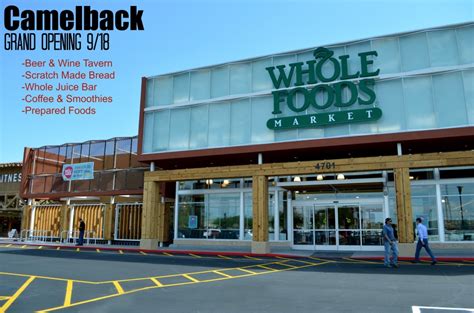 Maybe you would like to learn more about one of these? Whole Foods Market Camelback Opens Today 9/18 - Eclectic ...