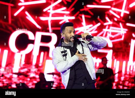 Craig David Performs On Stage During Day One Of Capitals Jingle Bell