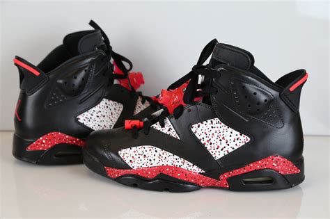Rocket boy nift hits us with yet another custom pair of jordans inspired by the. Custom Nike Air Jordan Retro 6 Black Infra Pink 10 ...