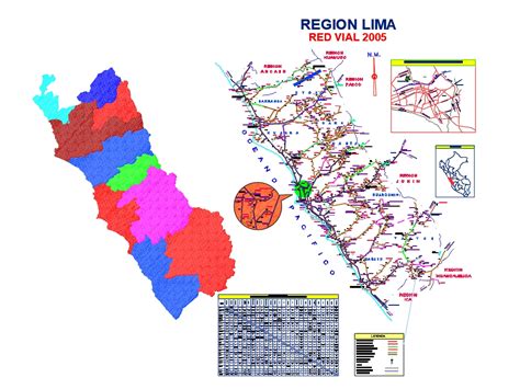 Lima Road Map Peru In Autocad Download Cad Free 6187 Kb Bibliocad