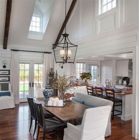 √ 50 Vaulted Ceiling Image Ideas Make Room Spacious Dining Room