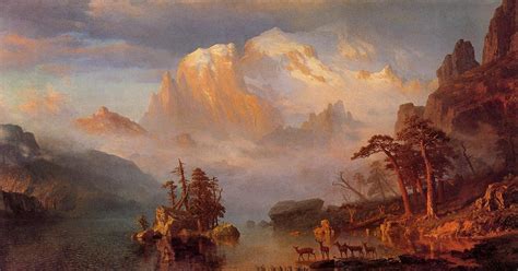 Albert Bierstadt Rocky Mountains 1866 Museum