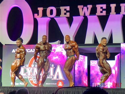 2018 Mr Olympia Open Bodybuilding Results And Prize Money Fitness Volt