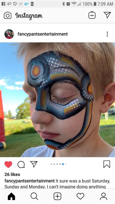 Face Painting Skulls Eye Mask Hero Beauty Instagram Superheroes